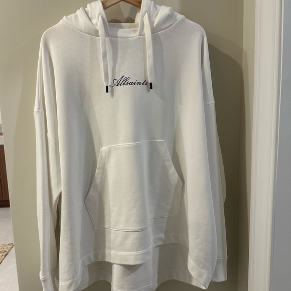 All Saints Women's Vita Etrie Screen Print Hoodie - Picture 6 of 6